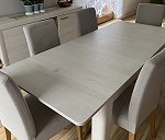 Stół plus 6 krzeseł 