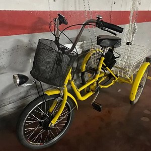 Bici de tres ruedas