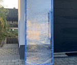 drzwi stalowo szklane