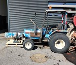 Traktor mini Iseki dł 2,8m potrzebna wciągarka 