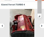Gianni ferrari  x 1, Pallet with mower deck x 1