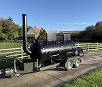 Trailer mounted bbq