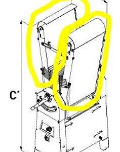 Laminadora x 1, Ala de laminadora x 1, Ala Laminadora x 1