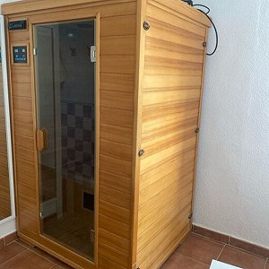 Sauna desmontada