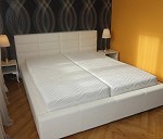 Łóżko tapicerowane 160x200 Nike R taniej o 500 zł