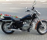 Transport motocykla Suzuki GZ 250 Marauder
