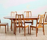 1 Dining Table and 6 chairs