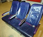 2 asientos de avión / aircraft seat