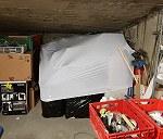 Przewiezienie rzeczy z garażu podziemnego całość 2,5m szerokość / 2,5m długość /1,7m wysokość