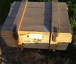 25 skrzyń drewnianych (10 kg szt) 105x60x35