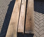 Kantówki drewniane o przekroju ok. 15x20 cm: 1 sztuka o długości ok. 4m i 2 sztuki o dł. ok. 2.6 m