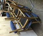 4 krzesła po renowacji x 4