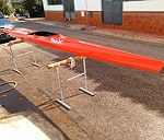 Kayak de fibra de carbono de competición