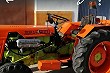 Tractor Agria 8800Z con remolque cultivador