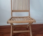 Krzesła ogrodowe składane x 4