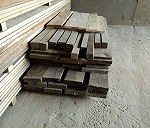 pila de tablas de madera, pila de tablas de madera
