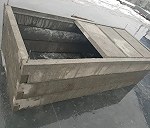elementy betonowe na paletach, najlepiej platforma ewent. firana