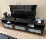 Cajas No hay que transportar cajas, Ikea Mueble TV Brimnes 180x41x53 cm x 1, Vinson QN-0001BE sofá 3