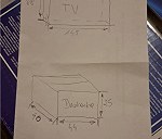 Tv 58 cali i drukarka w kartonie